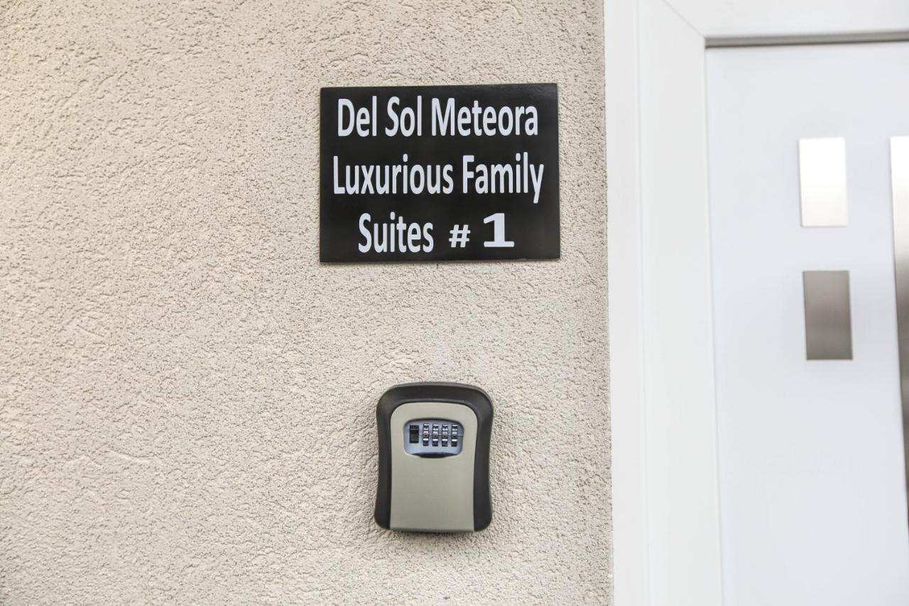Del Sol #1 Meteora Luxurious Family Suites Καλαμπάκα Εξωτερικό φωτογραφία